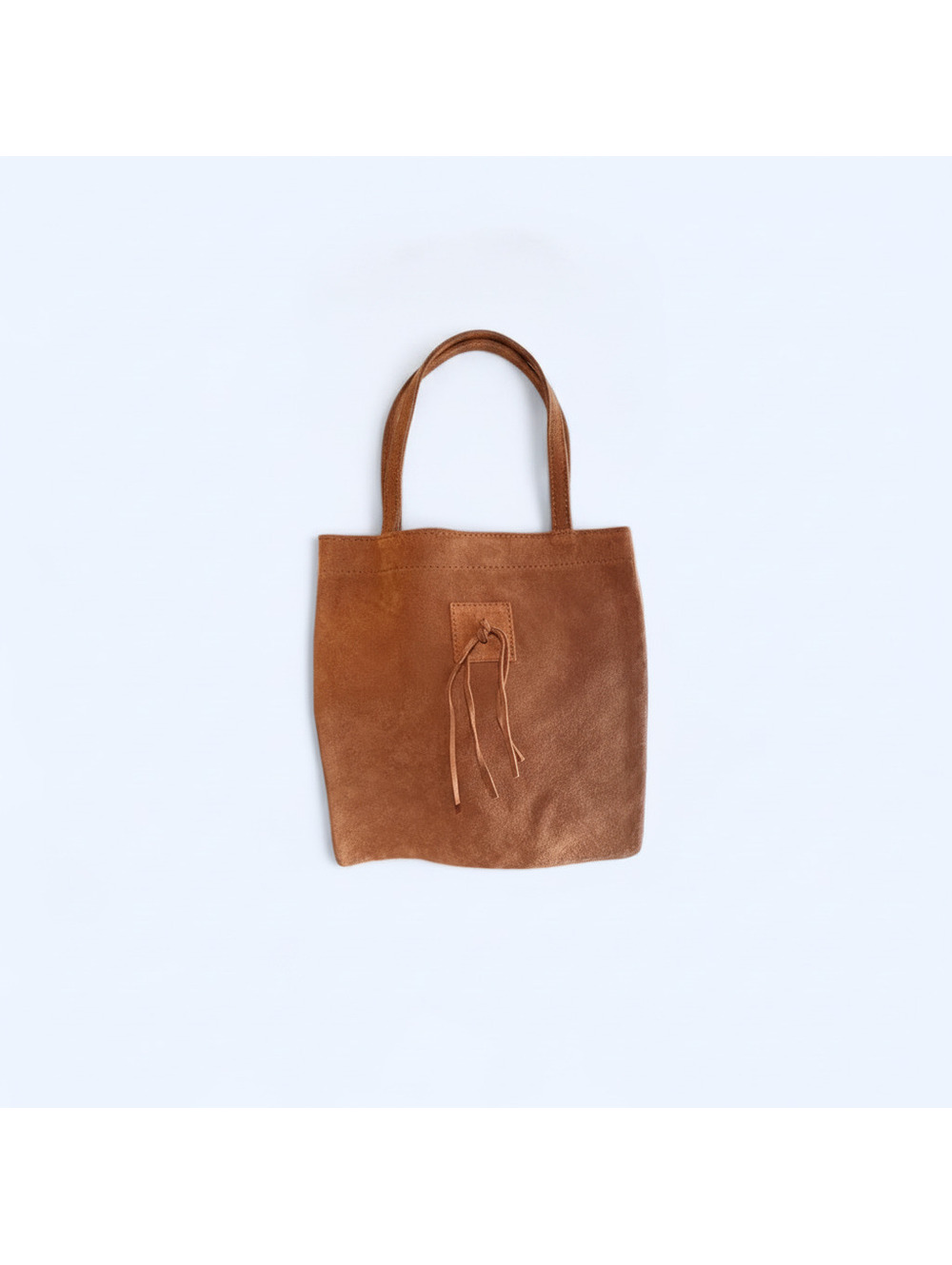 Suede boho bag
